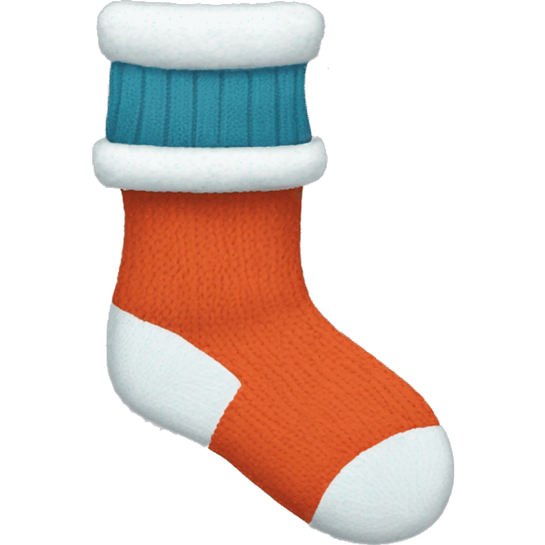 Winter socks emoji