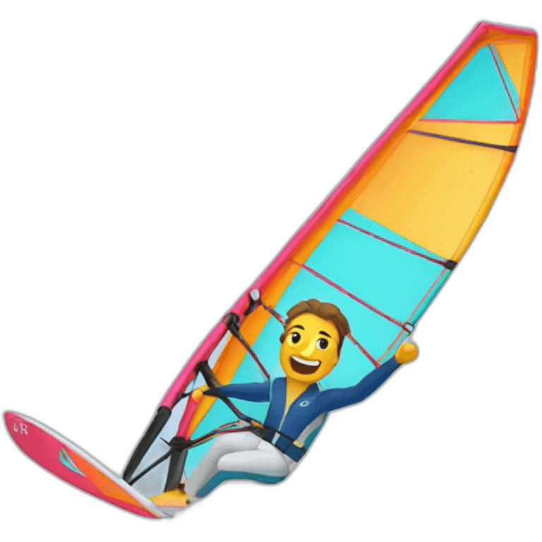 Windsurfing emoji