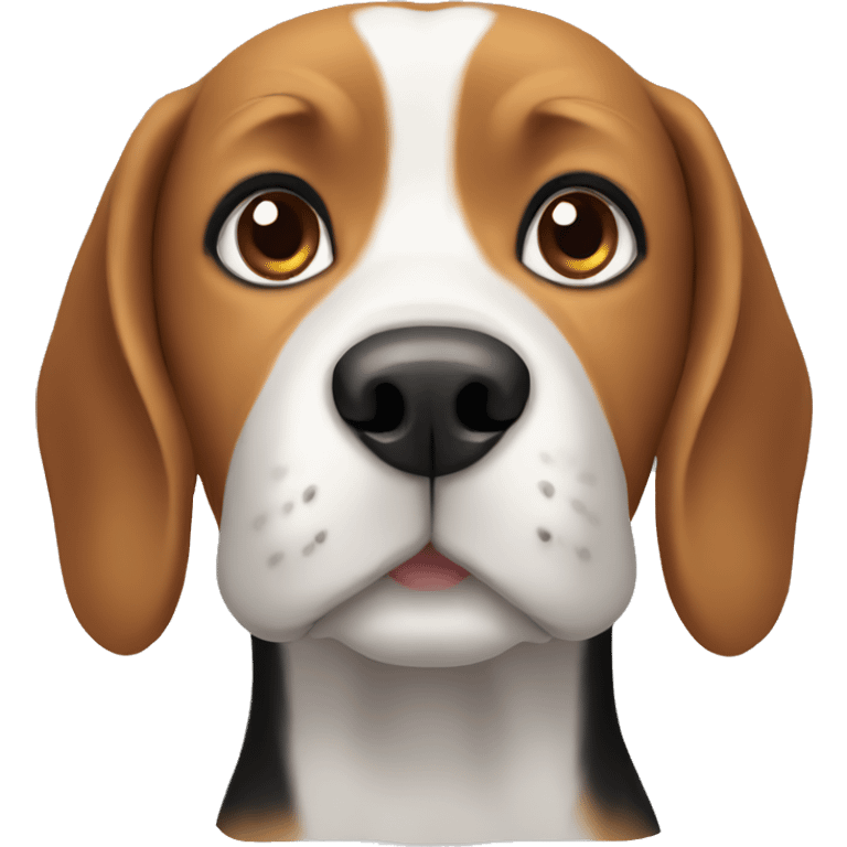 Dog beagle emoji