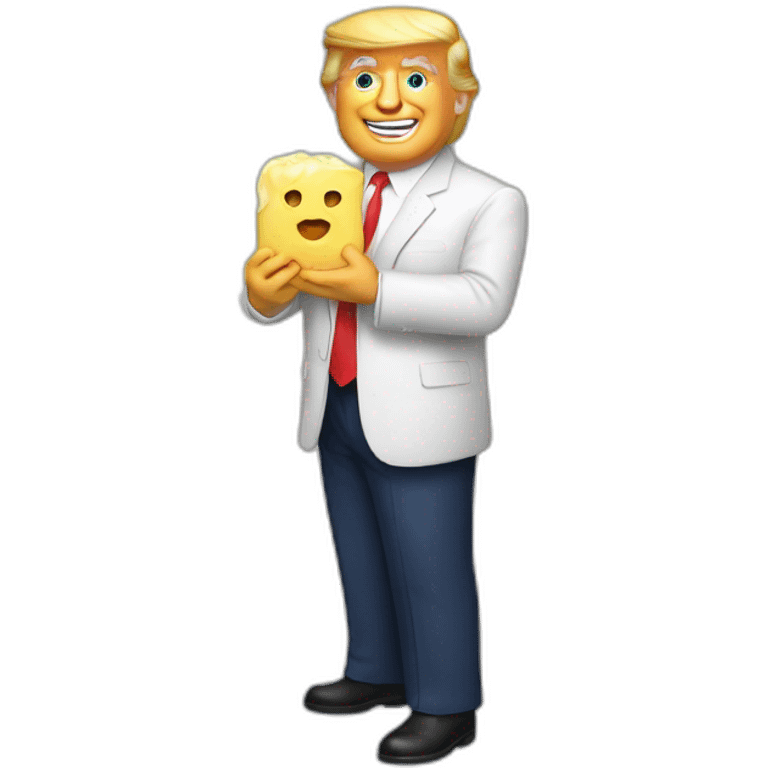 trump-holding-soap emoji