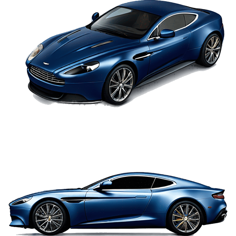 navy blue aston martin emoji