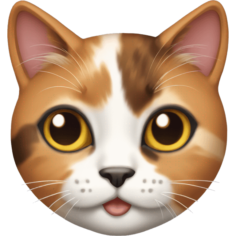 Calico cat emoji