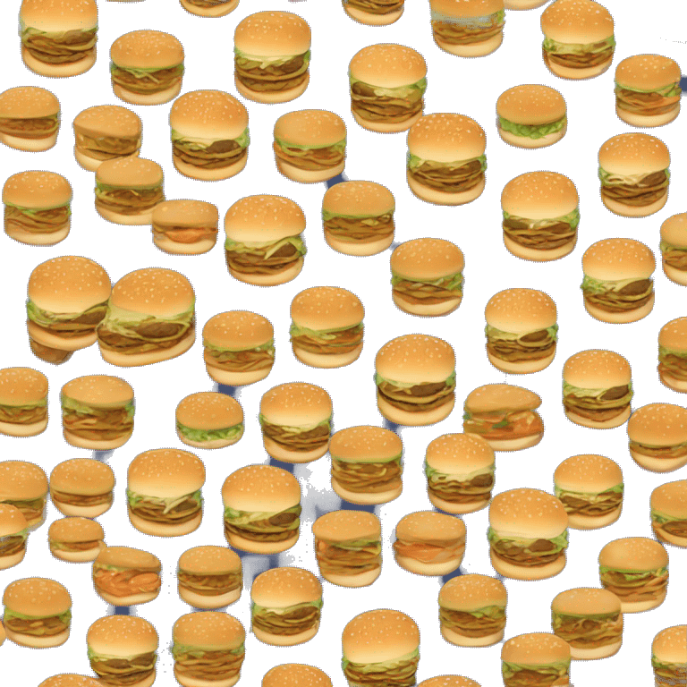 luncheon rice burger emoji