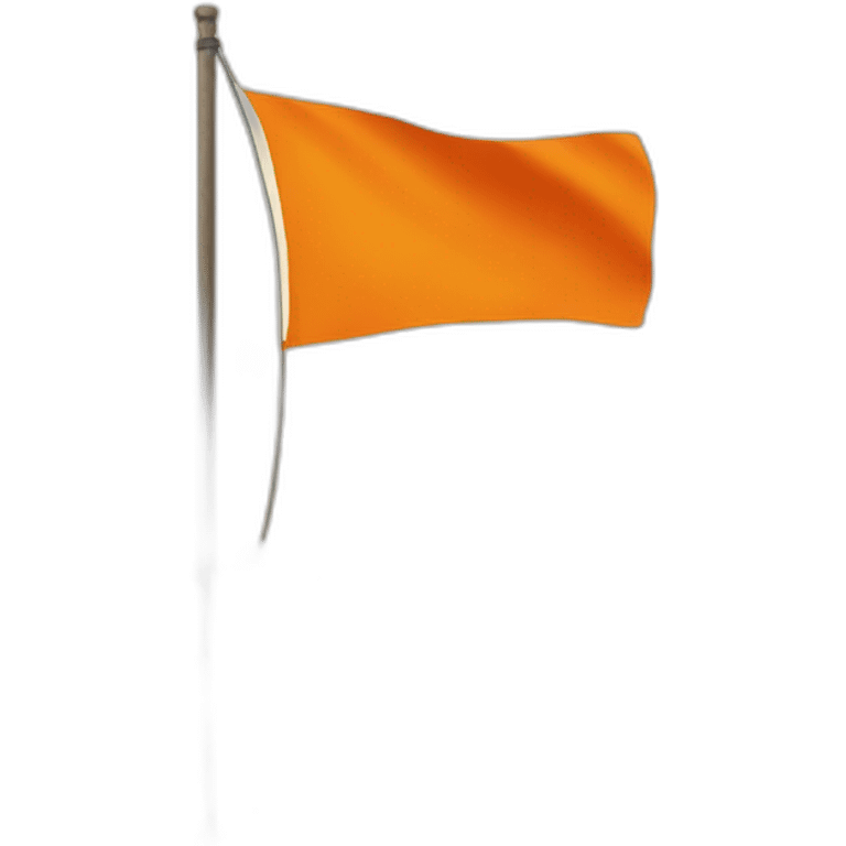 Orange flag  emoji