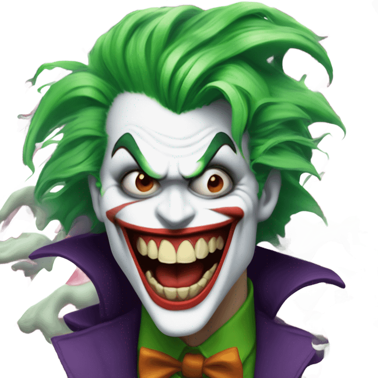 Joker laughing emoji