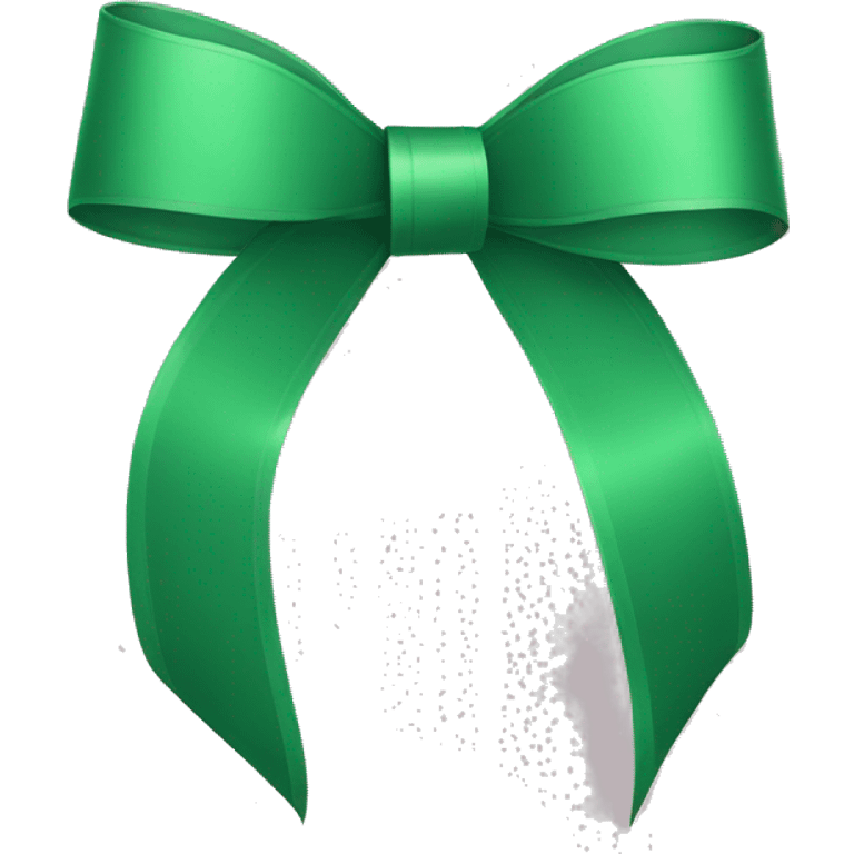 green ribbon emoji