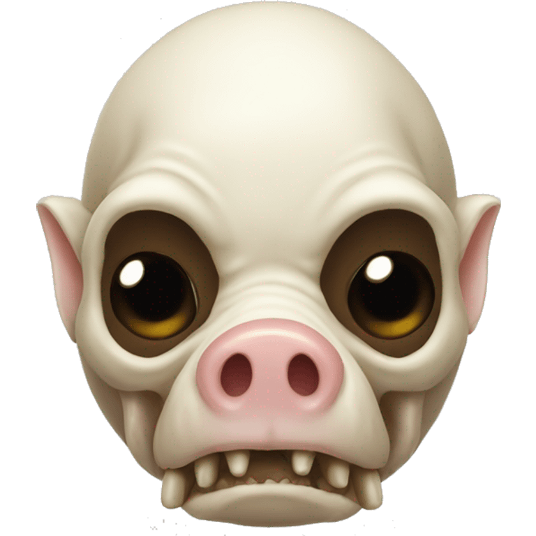 Priest pig skull  emoji