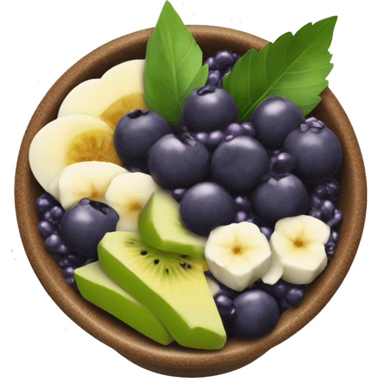 açai bowl emoji