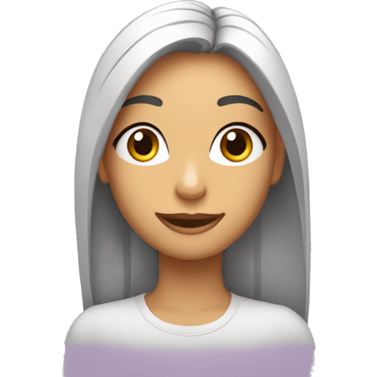 Uma dando bom Dia emoji