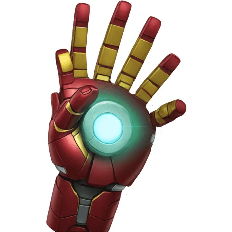 Ironman hand emoji