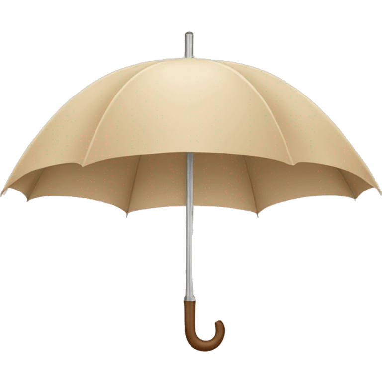 beige umbrella emoji