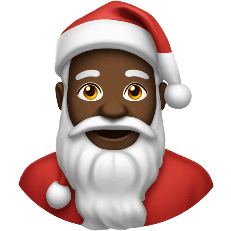 Black Santa  emoji