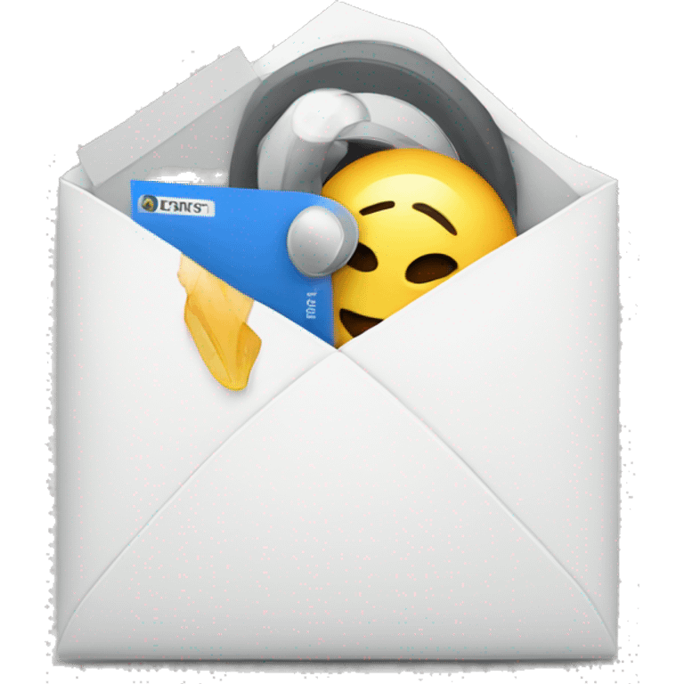 email being sent out emoji