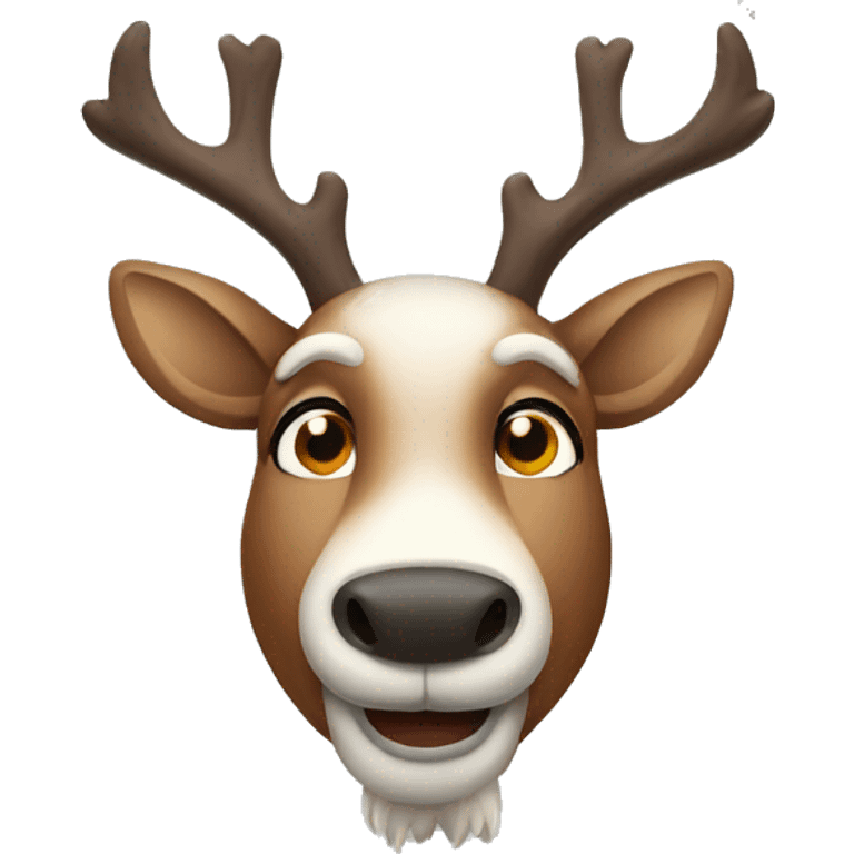 Reindeer emoji