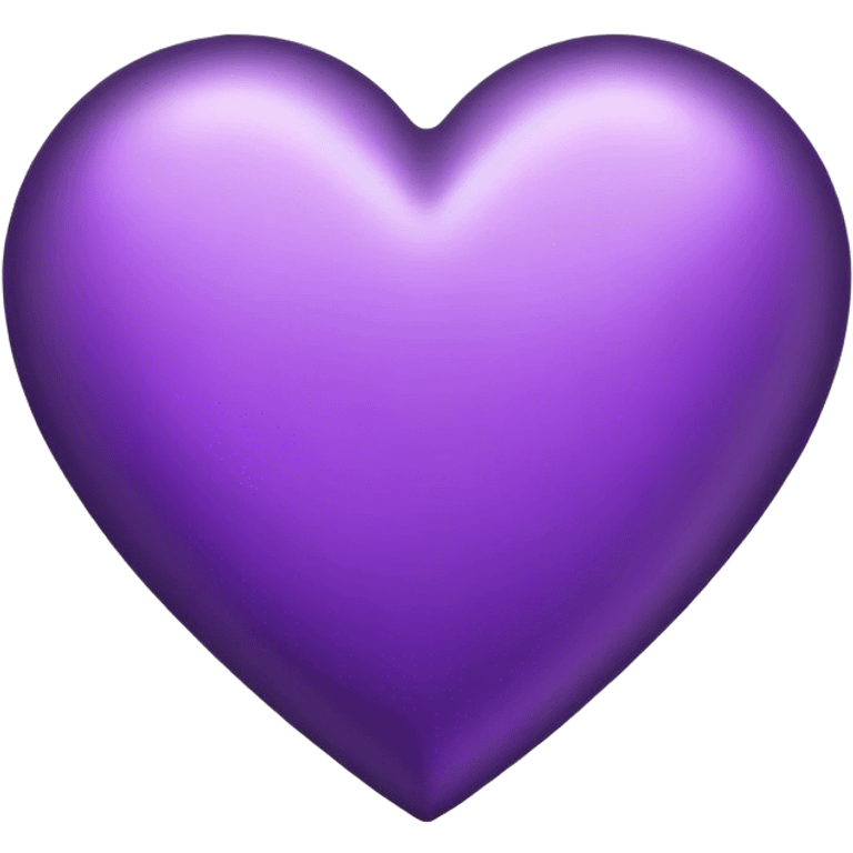 Purple heart  emoji