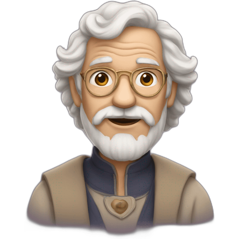 Wise old unshaven lover jrugr emoji