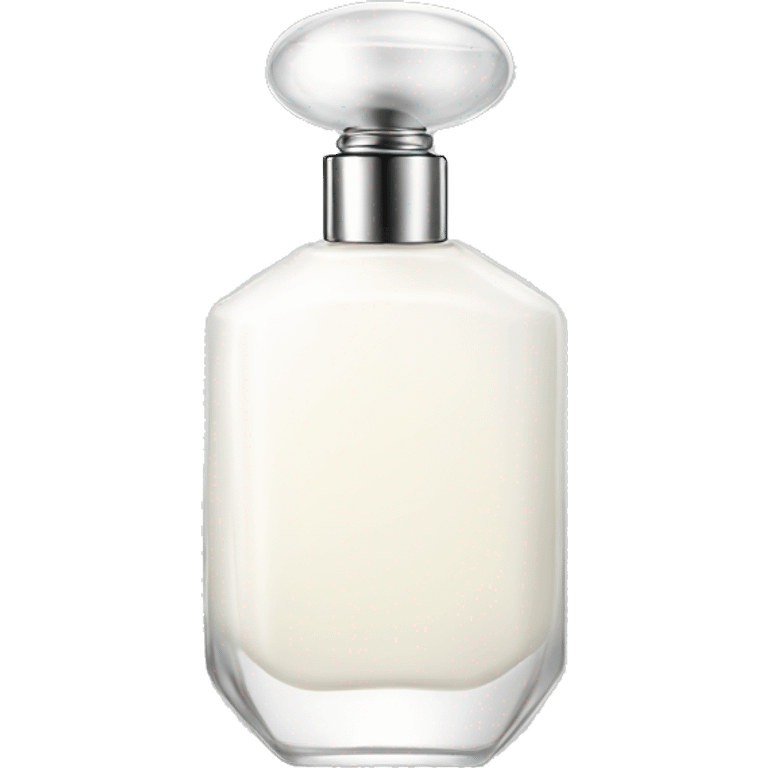 White glossy perfume emoji