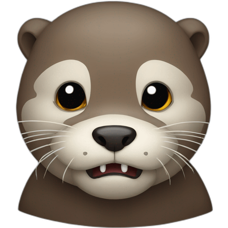 angry otter emoji