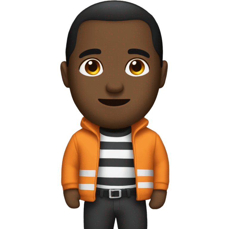 diddy in a jail suit emoji