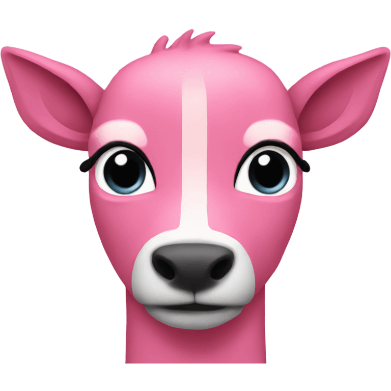 Pink impala emoji