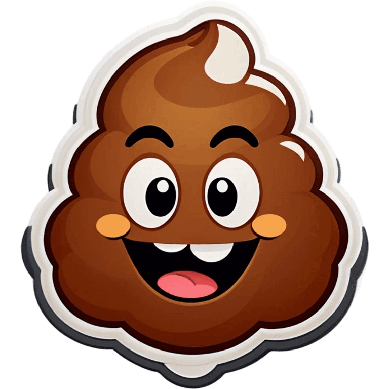 Make a poop emoji emoji