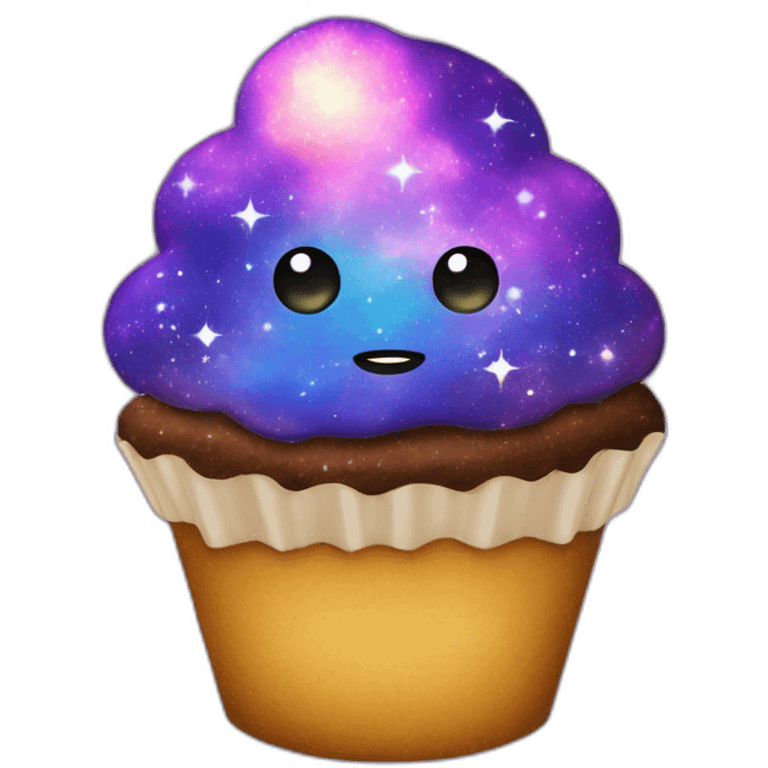 galaxy cupake emoji