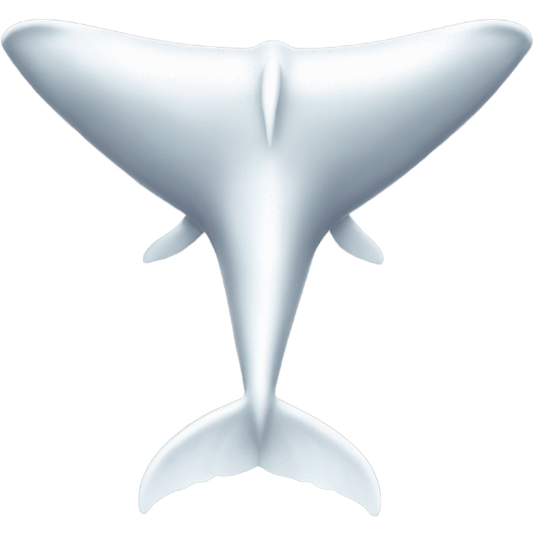 white whale , underside emoji