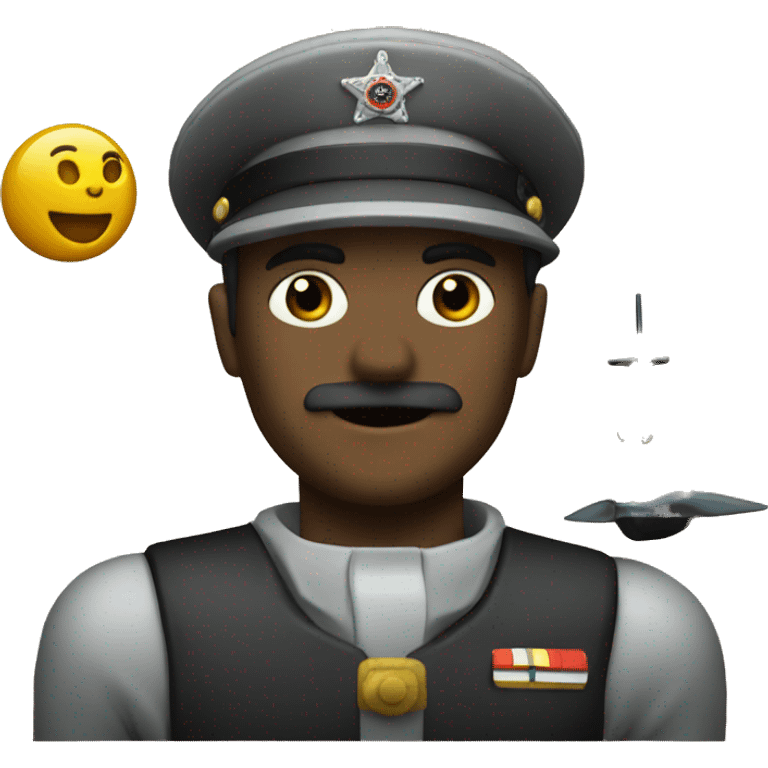 Luger with a submarine emoji