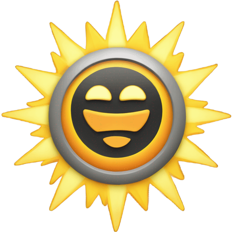 Sun emoji