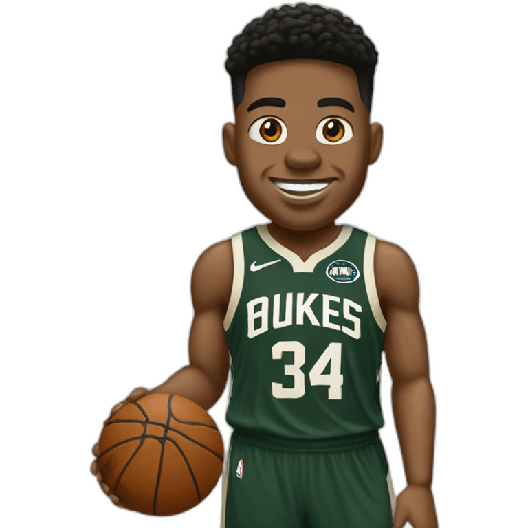 Antetokounbo in milwaukee emoji