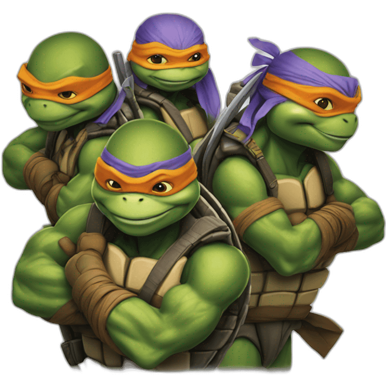 Teenage Mutant Ninja Turtles emoji