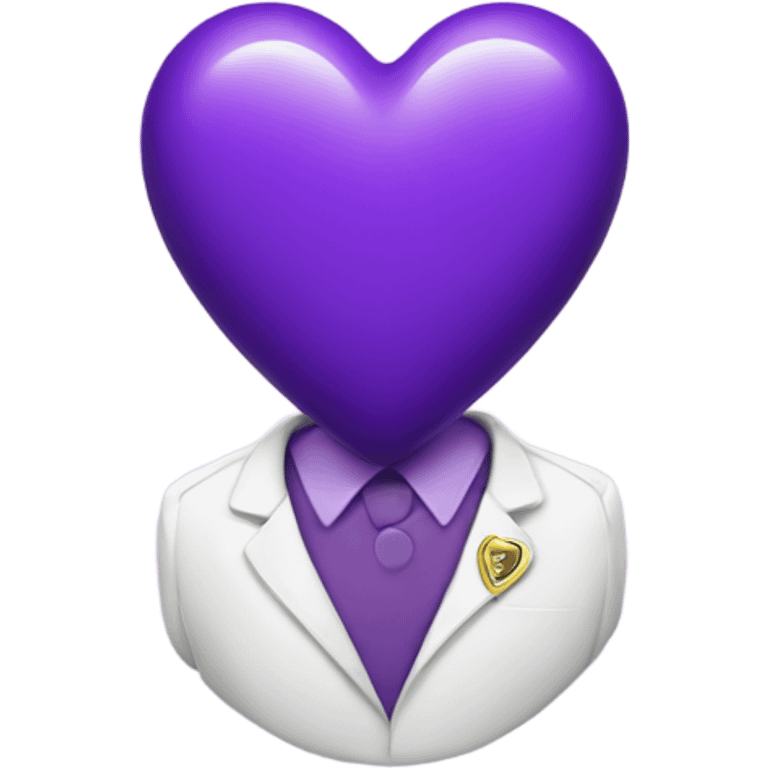 purple heart  emoji