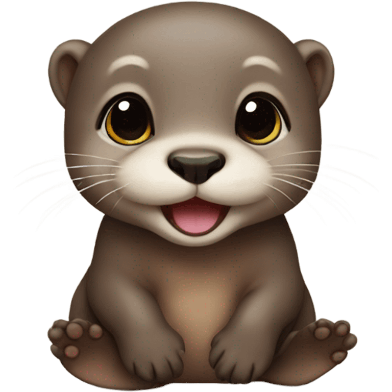 baby otter emoji