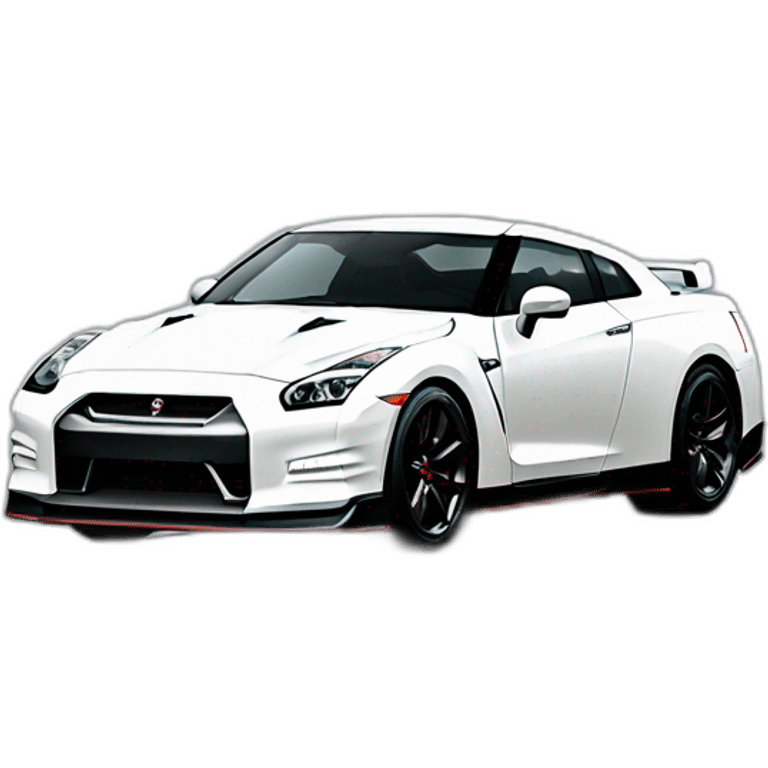 Nissan GTR minimaliste  emoji