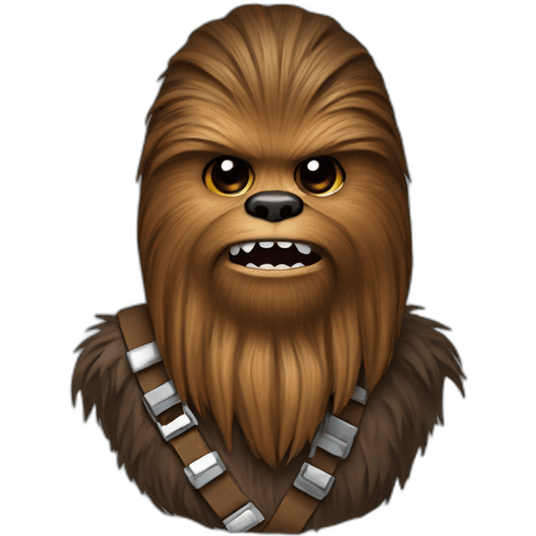 Chewbacca en humain emoji