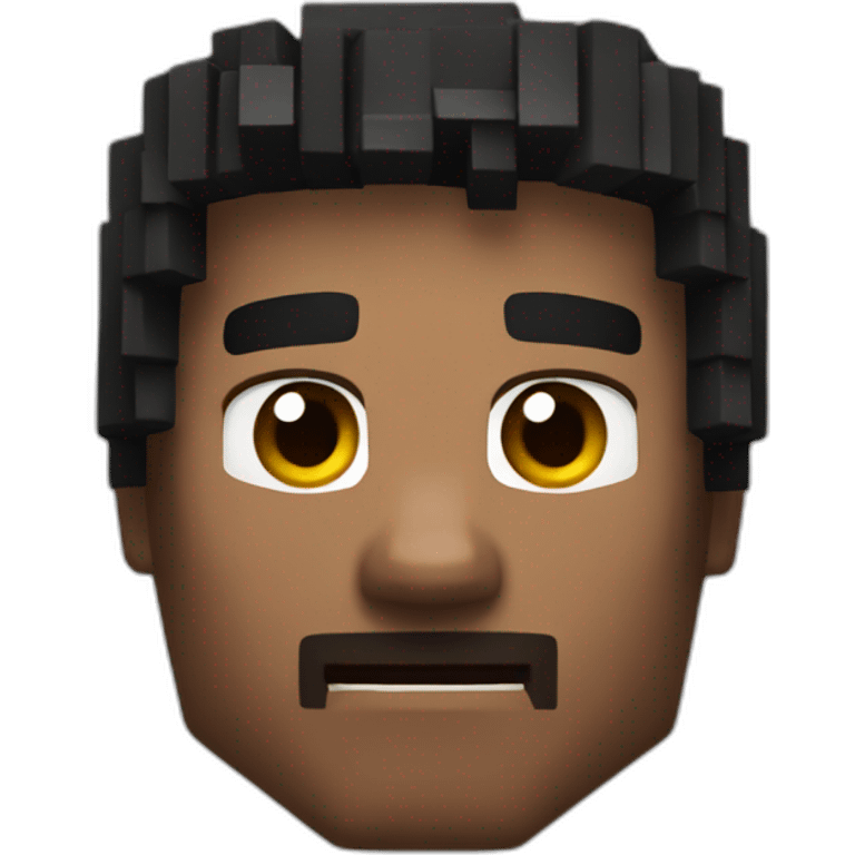 Steve from Minecraft emoji