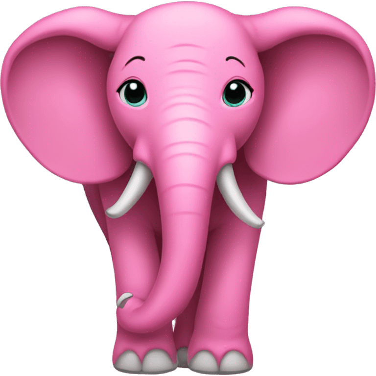 Pink elephant  emoji