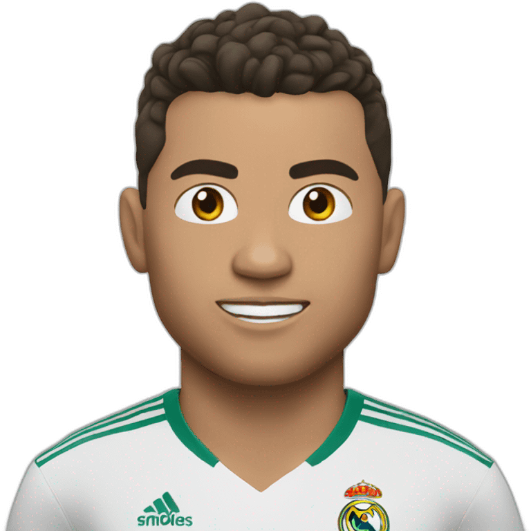 make full realistic emoji of ronaldo emoji