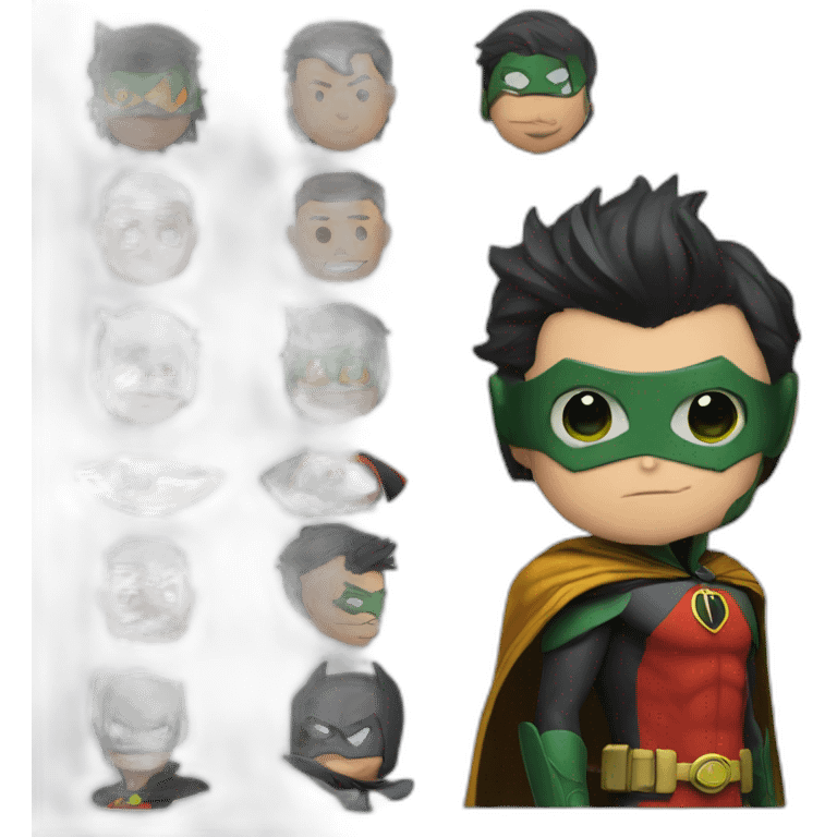 Damian Wayne robin emoji