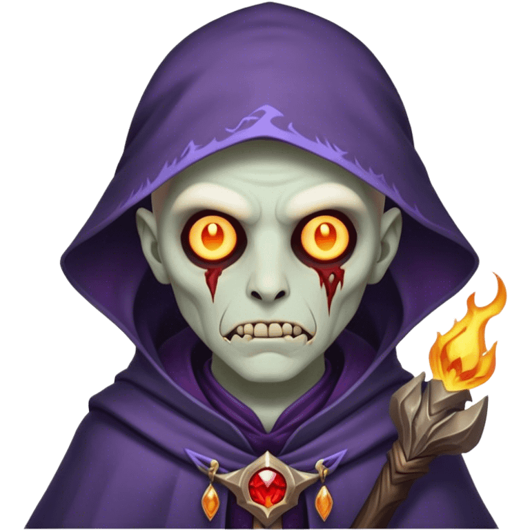 world of warcraft mage undead male emoji