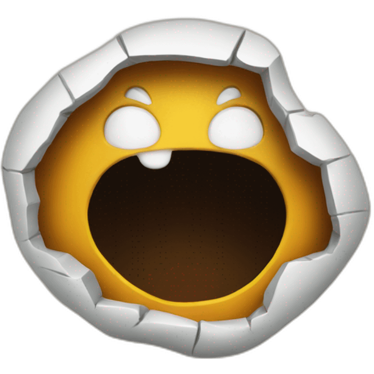 hole in fun emoji