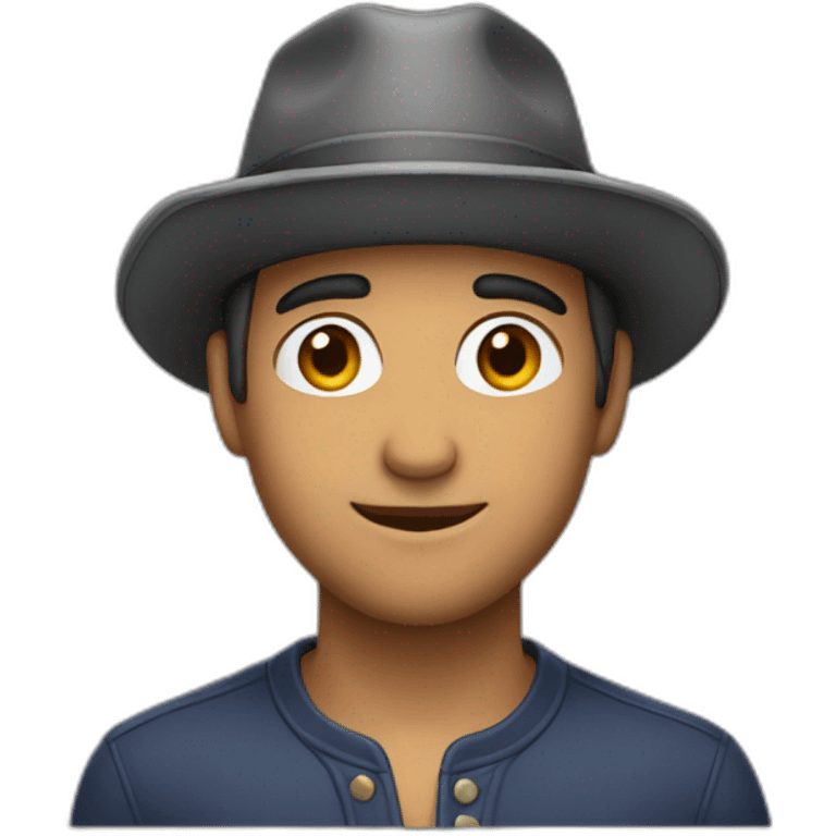 Handsome guy in Bonet  emoji