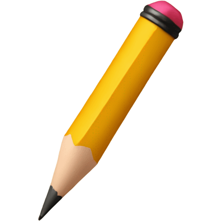 writing pencil on a document emoji