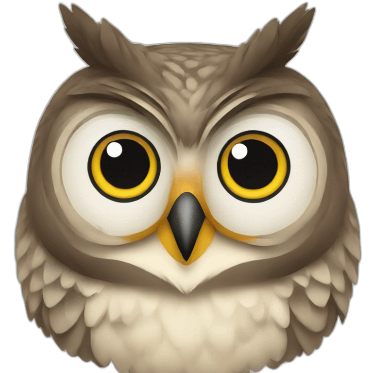 Owl-logo emoji