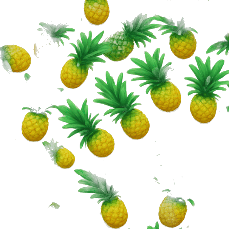 Plant with pineapple emoji