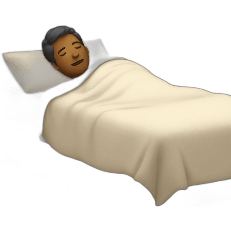 person sleeping in bed emoji