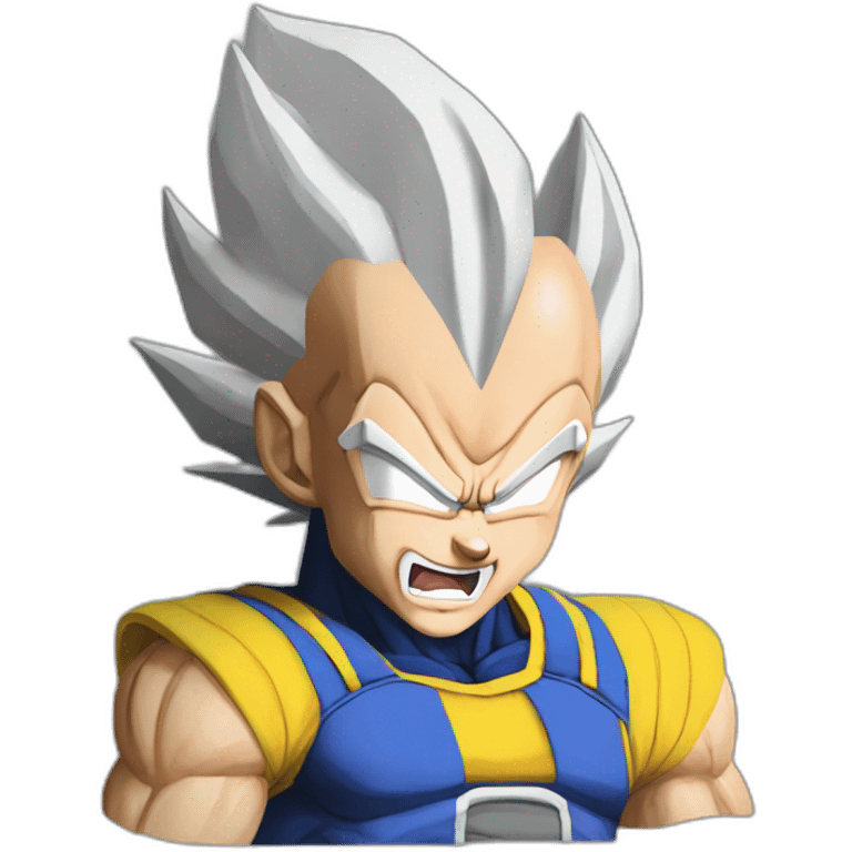 vegeta M majin  emoji