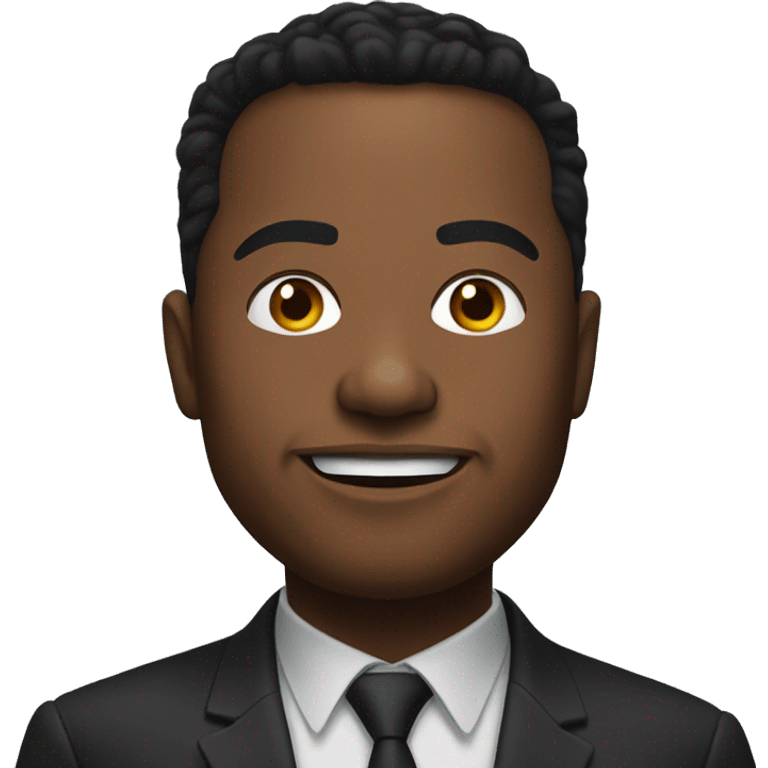 Black Elon musk emoji