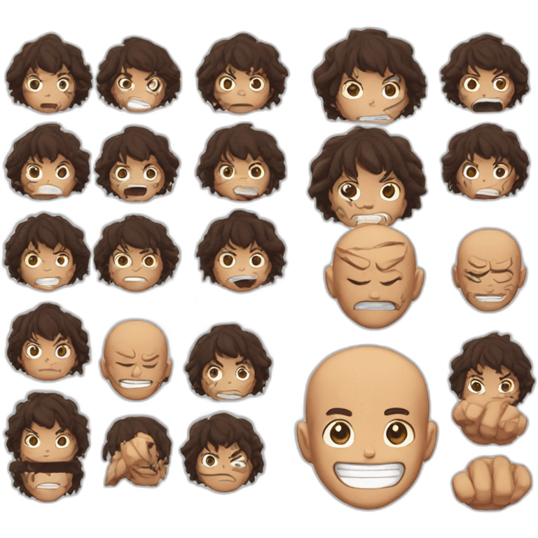 Baki no hanma anime emoji