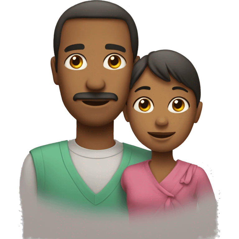 father and mother and child emoji